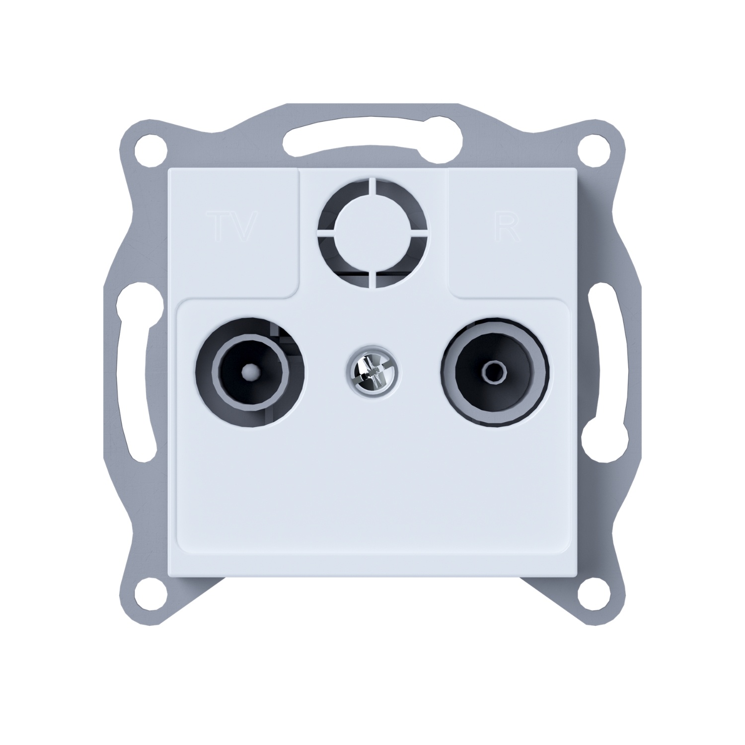 ELEKTROMATERIJAL LENDAVA Utičnica TV-R završna bijela Rio