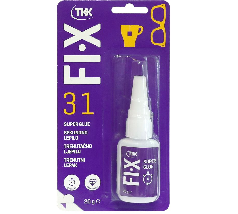 TKK FIX 31 trenutno tekuće ljepilo 20g TKK FIX 31 trenutno tekuće ljepilo 20g