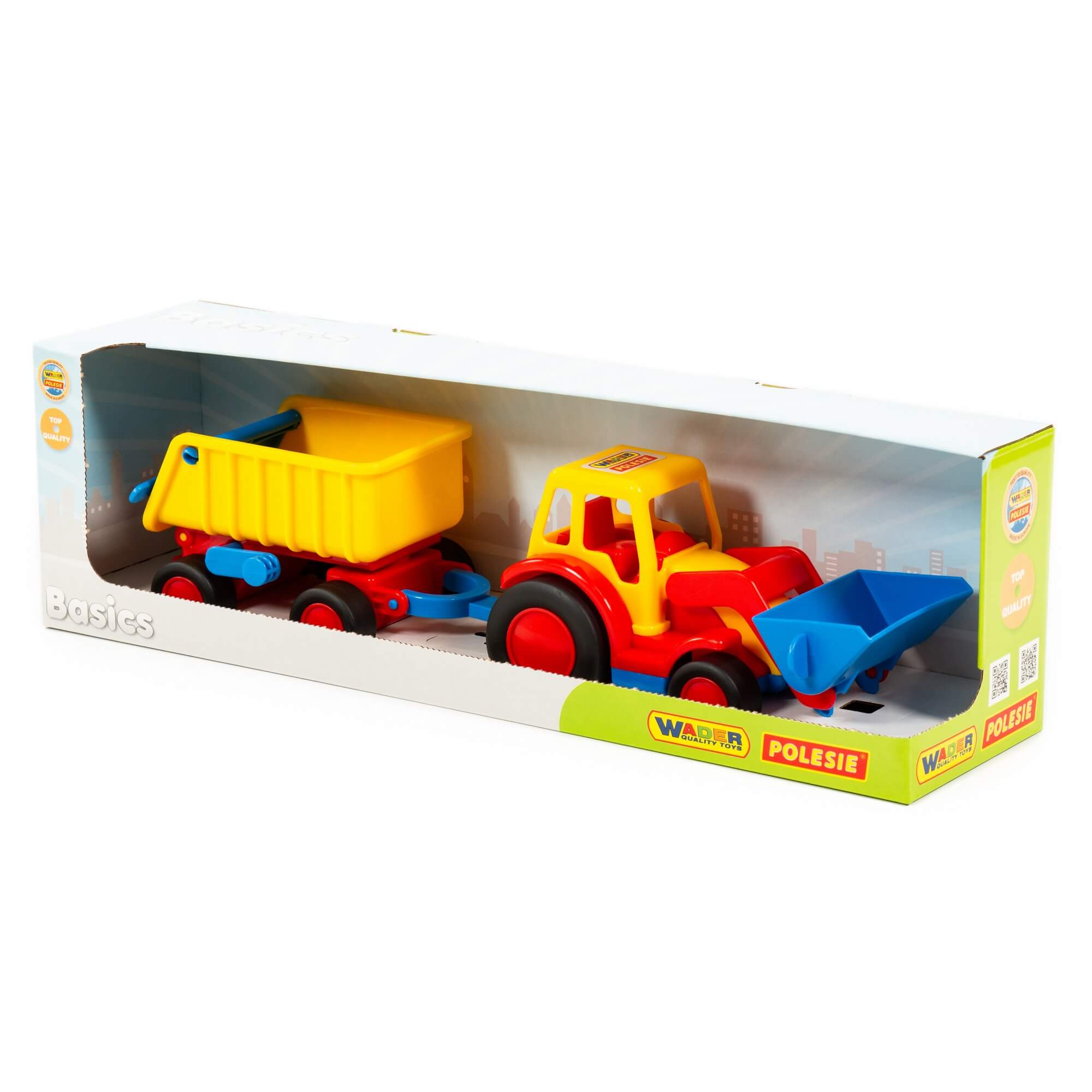 POLESIE IGRAČKA TRAKTOR SA KAŠIKOM + PRIKOLICA 37657