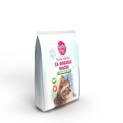  HRANA ZA MAČKE S OKUSOM GOVEDINE 1KG
