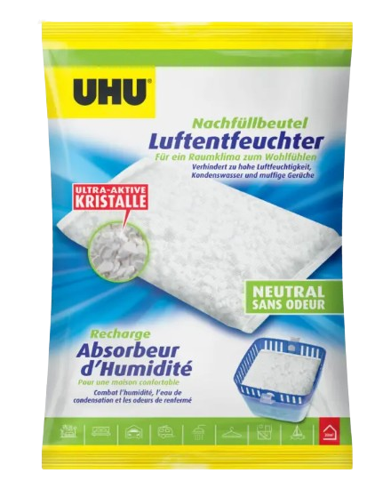 UHU REFIL ZA SAKUPLJANJE VLAGE 450G UHU REFIL ZA SAKUPLJANJE VLAGE 450G