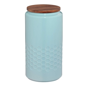 KELA Keramicka posuda mellis 1,3l plava sa drvenim poklopcem 1239447 kela KELA Keramicka posuda mellis 1,3l plava sa drvenim poklopcem 1239447 kela