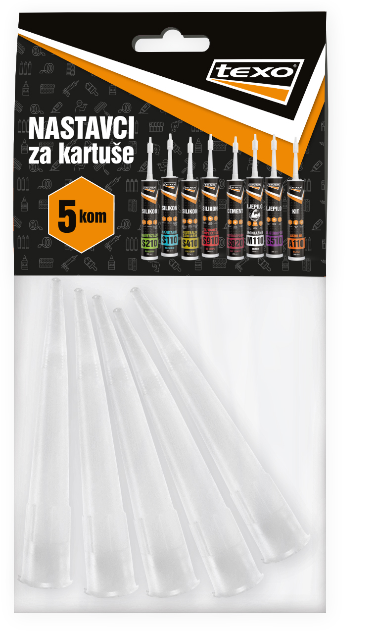 TEXO Nastavci za kartuše 5/1 TEXO Nastavci za kartuše 5/1