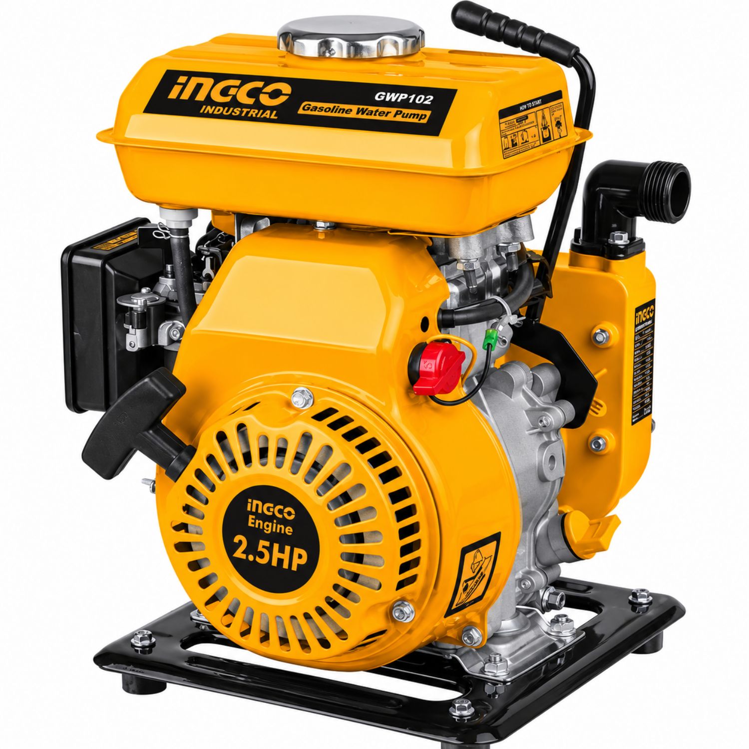 INGCO Benzinska pumpa za vodu 2,5 HP GWP102