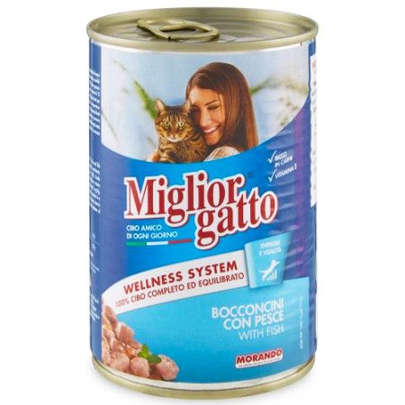 MIGLIOR HRANA ZA MAČKE S RIBOM 405G MIGLIOR MIGLIOR HRANA ZA MAČKE S RIBOM 405G MIGLIOR