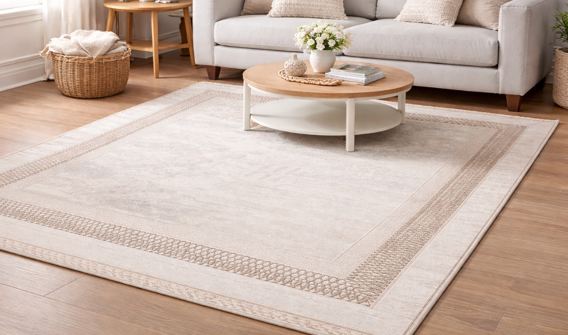 SAFYUN Tepih Kadife KF418 cream camel 200x290 cm