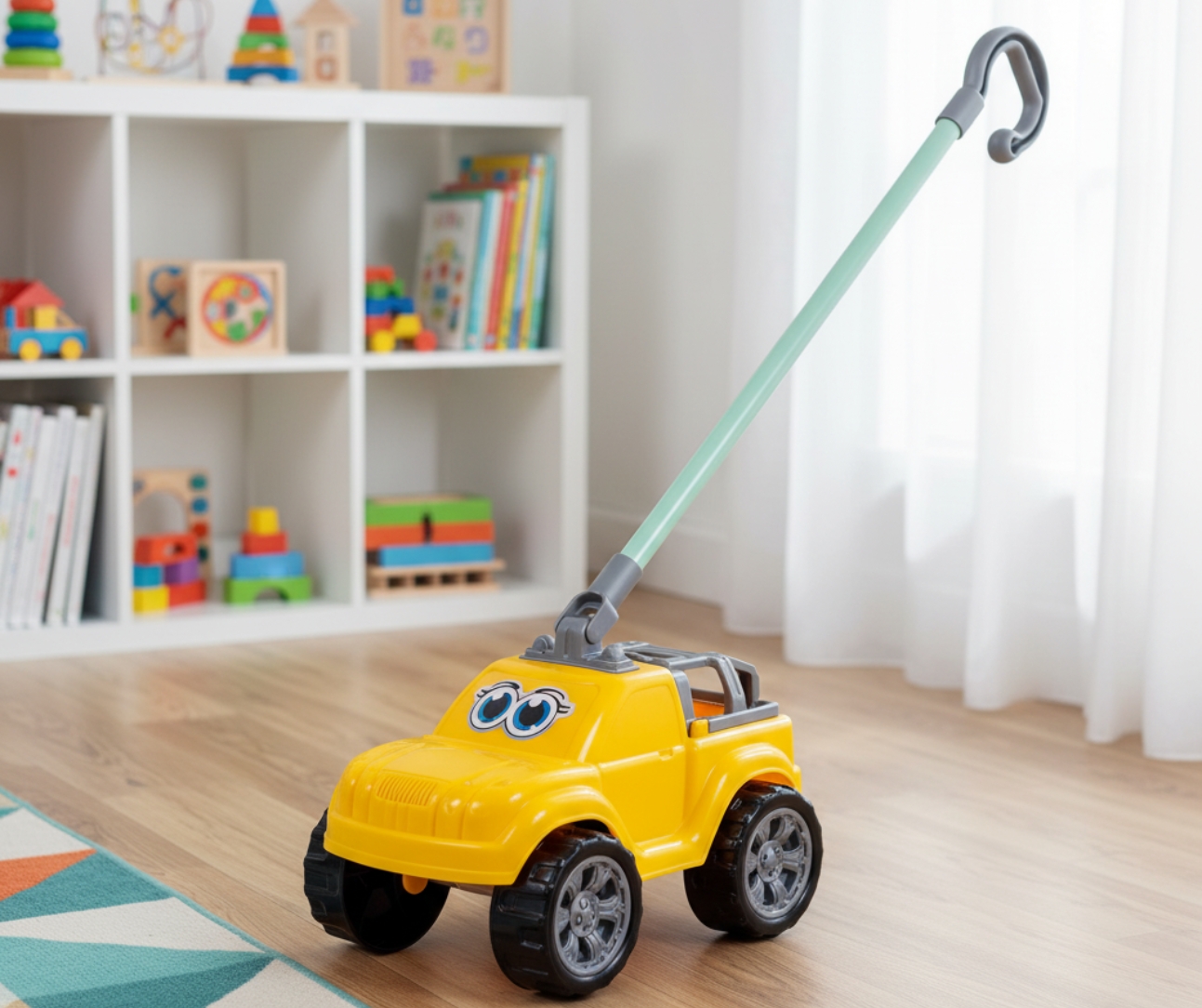 POLESIE Igračka guralica auto žuti POLESIE Igračka guralica auto žuti