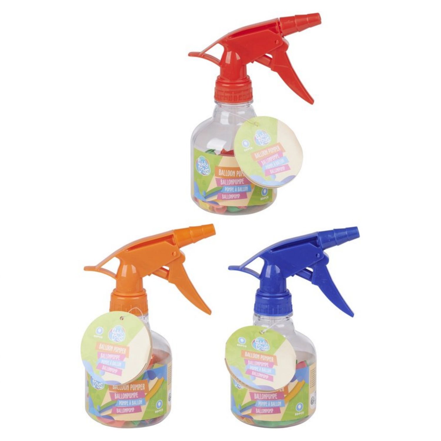 EDDY TOYS Vodeni baloni s pumpicom 50 kom