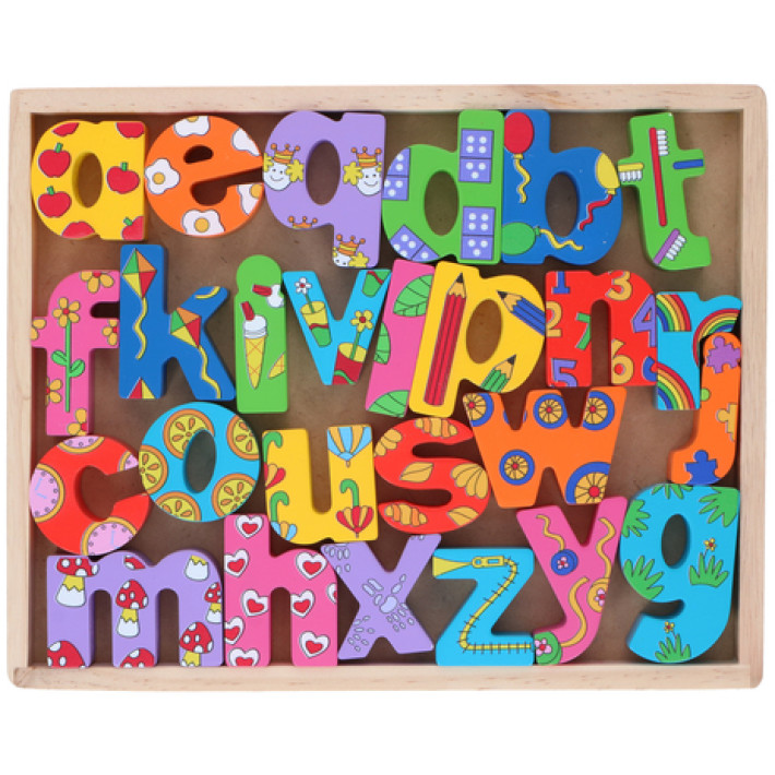 MARIONETTE WOODEN TOYS TABLICA SA ALFABETOM 26/1 MARIONETTE WOODEN TOYS TABLICA SA ALFABETOM 26/1