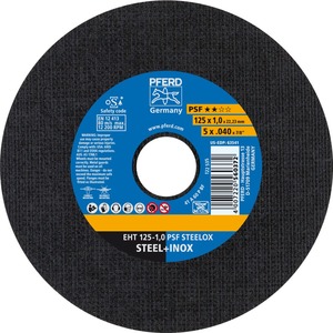  REZNA PLOČA 125-1,6 A46 P PSF INOX