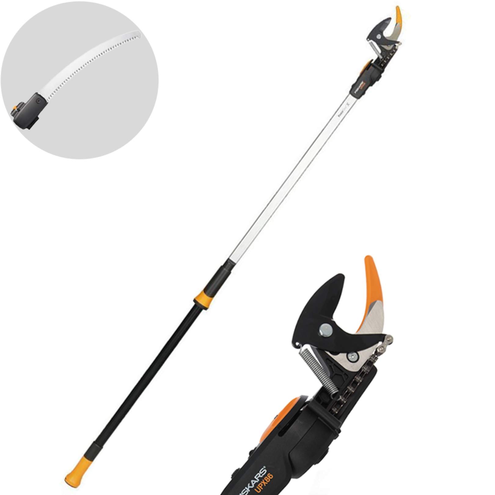 FISKARS TELESKOPSKI REZAČ VISOKIH GRANA UPX82 POWER GEAR