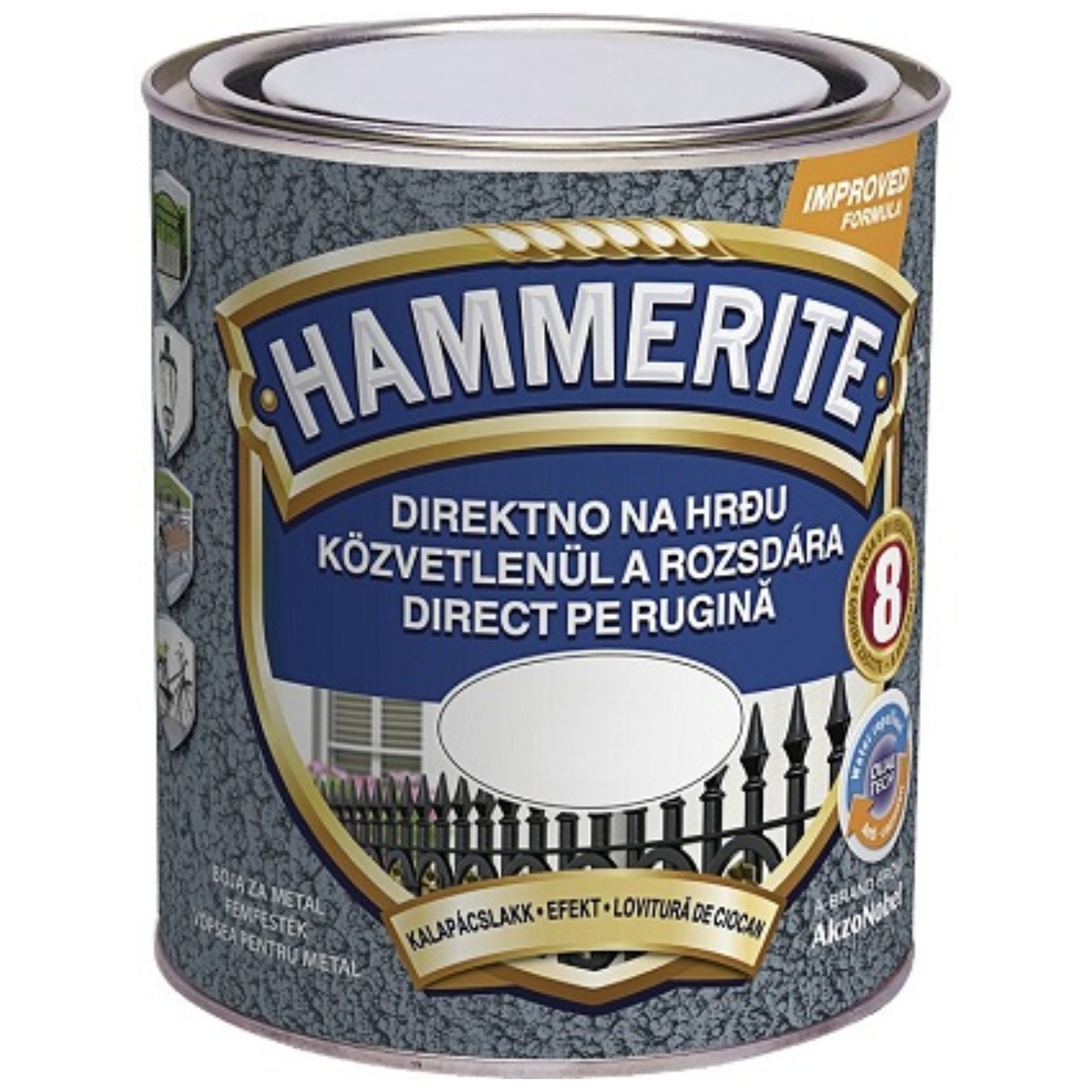 HAMMERITE Efekt lak max siva 0,75 l