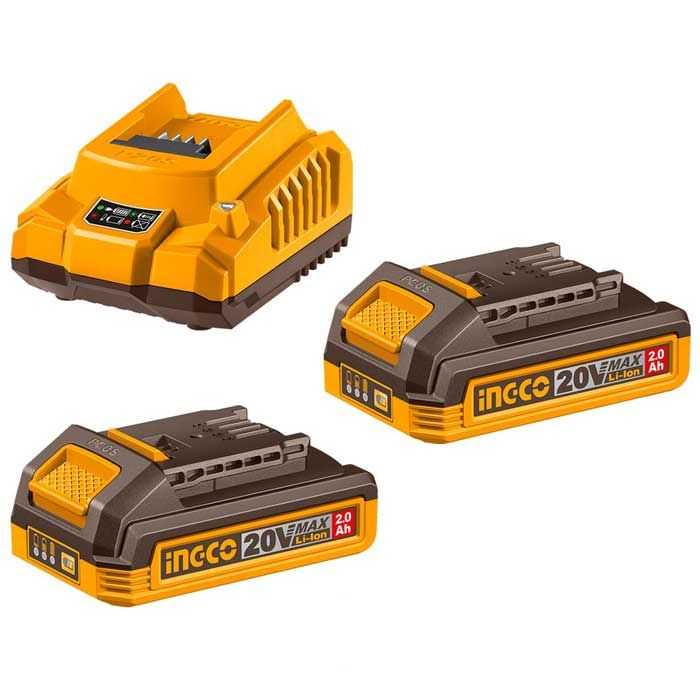 INGCO Starter kit 2Ah FBCPK2212E PS02
