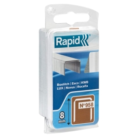 RAPID Spajalice čelik 958 0,8mm narrow blister 1pak-2000kom