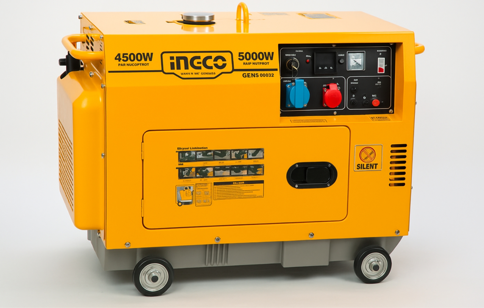 INGCO Agregat 5 kW GDE500032 dizel