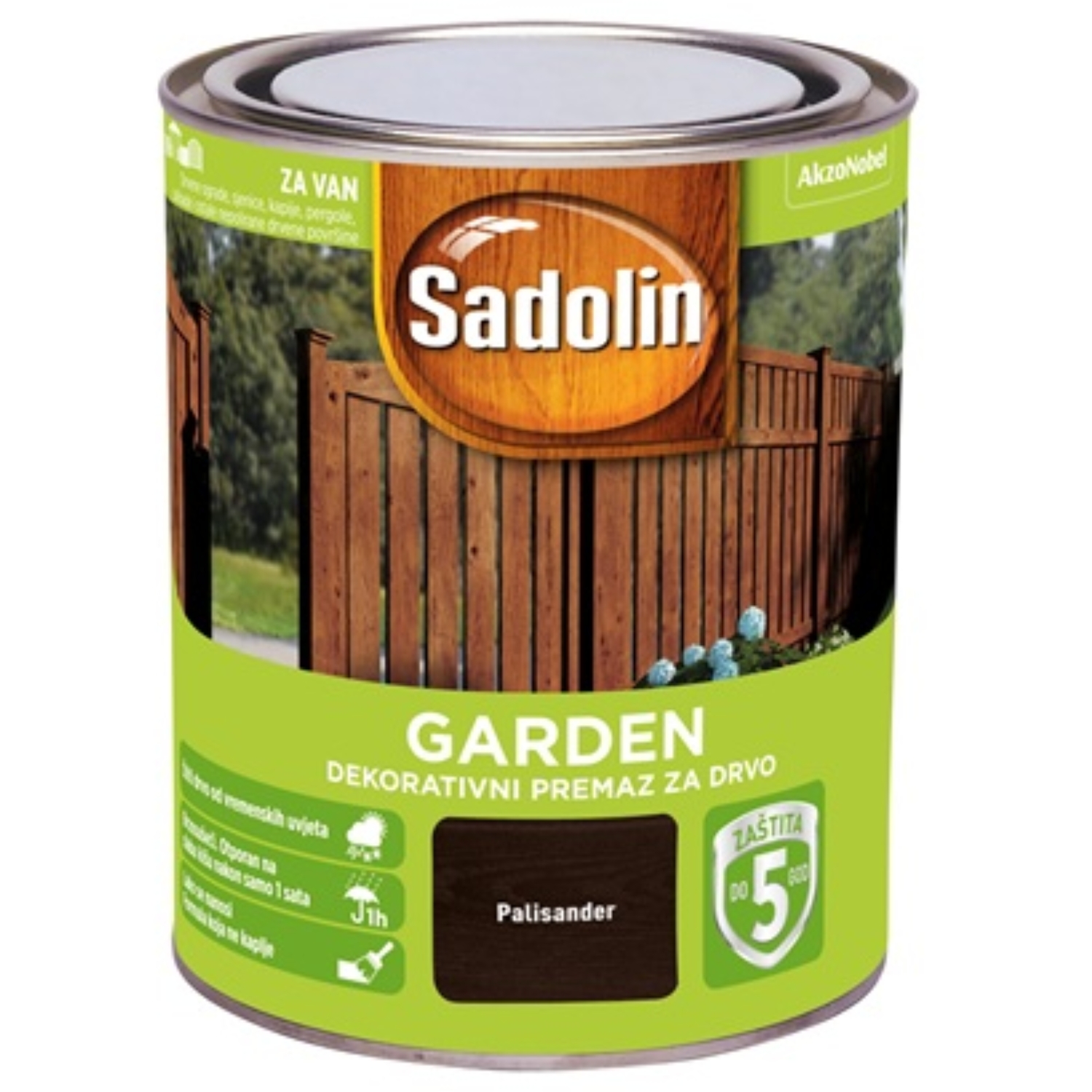 SADOLIN Dekorativni premaz za drvo Garden palisander 0,7 l 