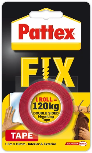 PATTEX FIX TAPE DO 120 KG PATTEX FIX TAPE DO 120 KG