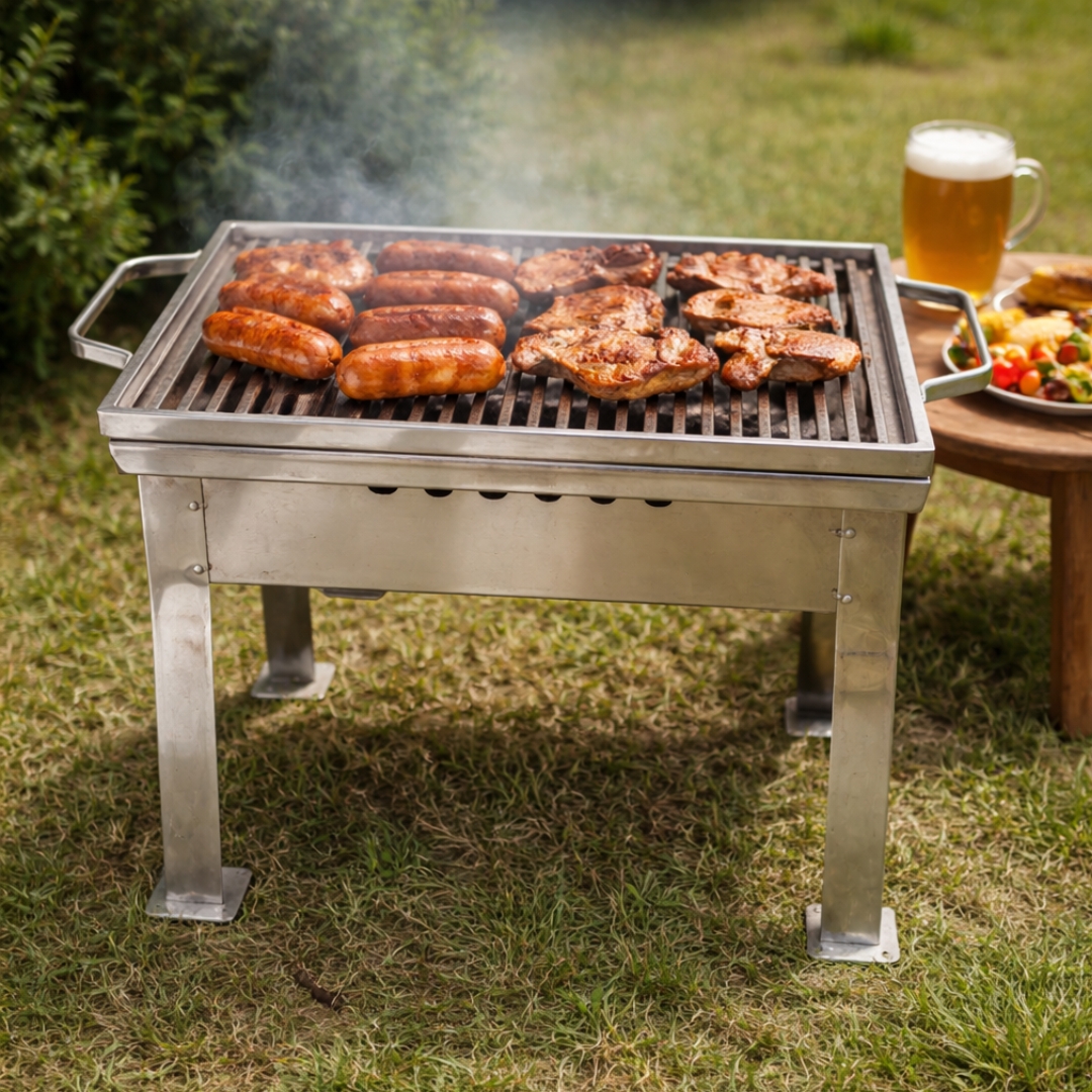  Roštilj mali inox 350x205 ART10 D400