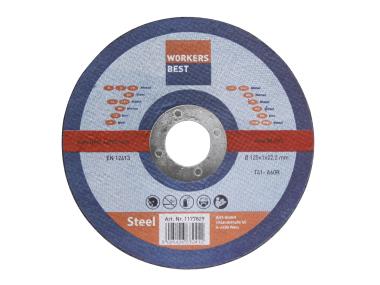 WORKERS BEST REZNA PLOČA METAL RAVNA 125X1,0X22,2MM 
