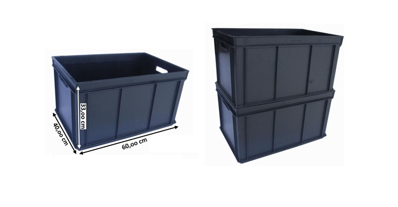 GAJBA UKLOPNA CRNA 60X40X33  GAJBA UKLOPNA CRNA 60X40X33