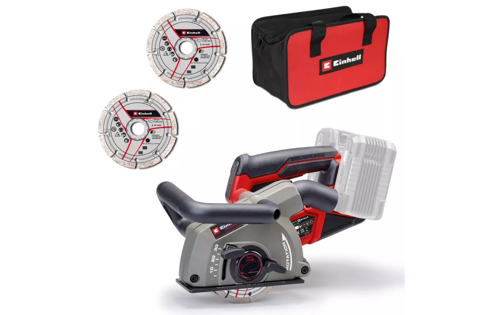 EINHELL Aku glodalica za utore PXC TP-MA 36/30 Li BL Solo