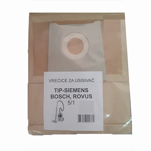 SAALPAK VREĆICE ZA USISIVAČ 5/1 SIEMENS SAALPAK VREĆICE ZA USISIVAČ 5/1 SIEMENS