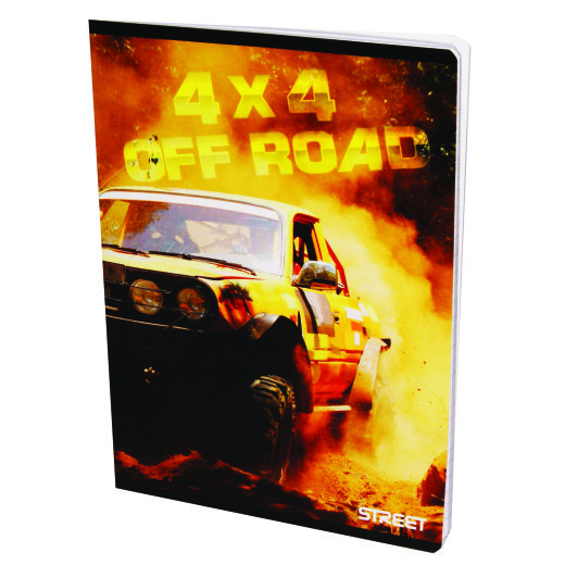 STREET SVESKA MEKA A5/52 DIKTO  STREET SVESKA MEKA A5/52 DIKTO