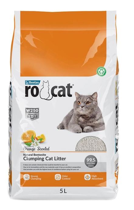 ROCAT PJESAK ZA MAČKE ORANGE 5L ROCAT ROCAT PJESAK ZA MAČKE ORANGE 5L ROCAT