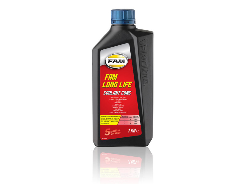 FAM LONG LIFE COOLANT 100% G12 1KG  FAM LONG LIFE COOLANT 100% G12 1KG