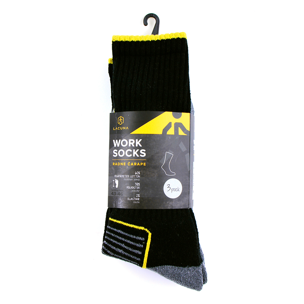  Čarape Bali sive 43-46 3/1