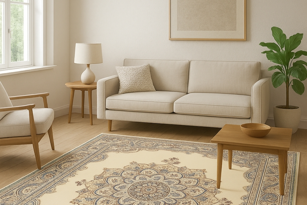 SAFYUN TEPIH DELUXE D0722 CREAM 160X230