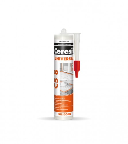 Ceresit silikon CS8 univerzalni bijeli 280ml  Ceresit silikon CS8 univerzalni bijeli 280ml