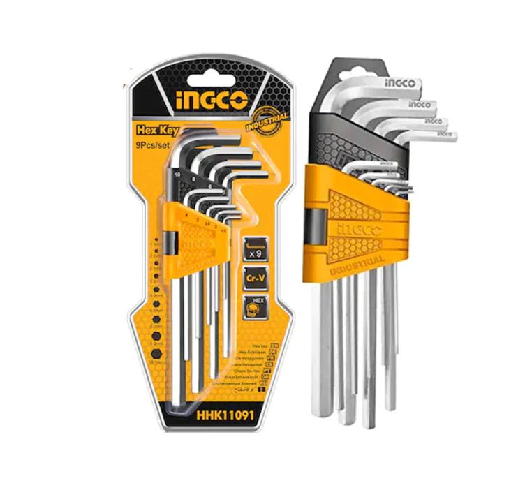 INGCO SET TORX ODVIJAČA DUGI T10-T50 HHK13091