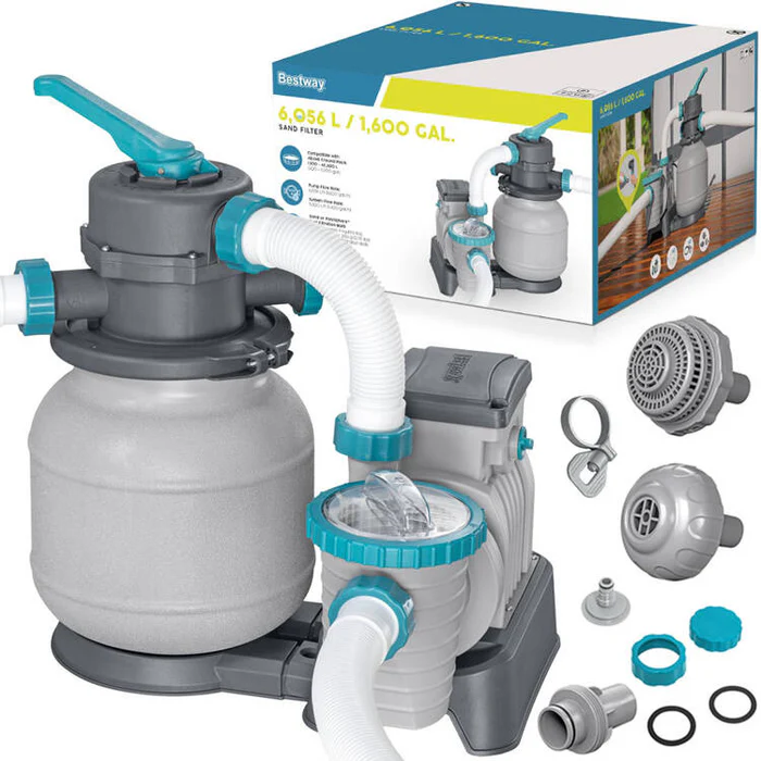 BESTWAY Pješčana filter pumpa za bazen 6056L/H1600GAL 58497 