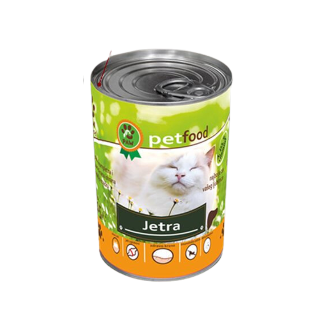 PAW PETFOOD HRANA ZA MAČKE JETRA 415G PAW PETFOOD
