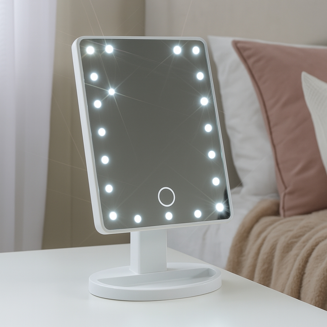 OGLEDALO ZA ŠMINKANJE SA LAMPOM  OGLEDALO ZA ŠMINKANJE SA LAMPOM