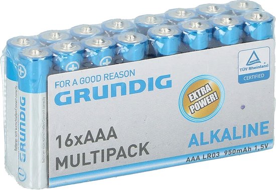 GRUNDIG BATERIJE LR6/AA 16/1 1,5V  GRUNDIG BATERIJE LR6/AA 16/1 1,5V