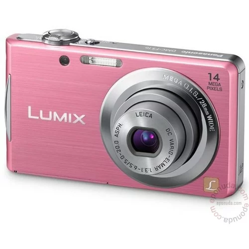DIGITALNI FOTOAPARAT DMC FS16 EP-P ROZI  DIGITALNI FOTOAPARAT DMC FS16 EP-P ROZI