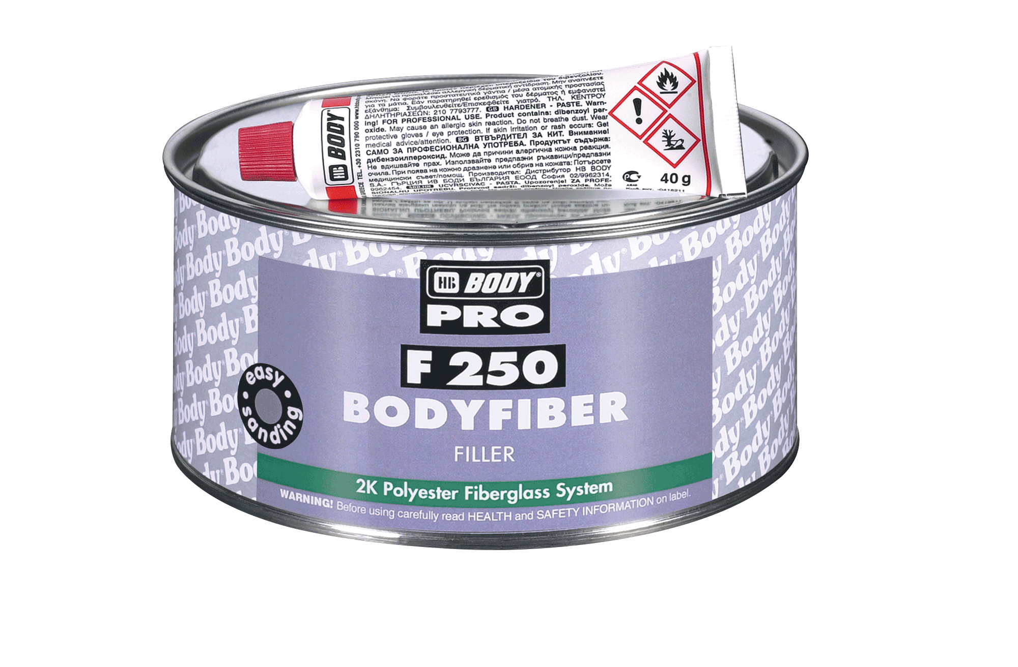 HB Body 250 fiber 750gr HB Body 250 fiber 750gr