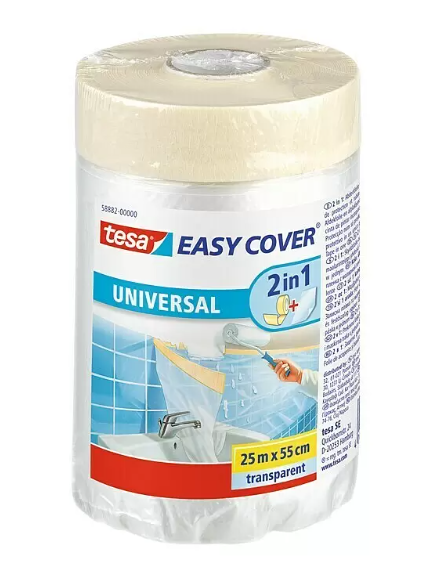 TESA POKRIVNA FOLIJA SA TRAKOM 550MMX25M