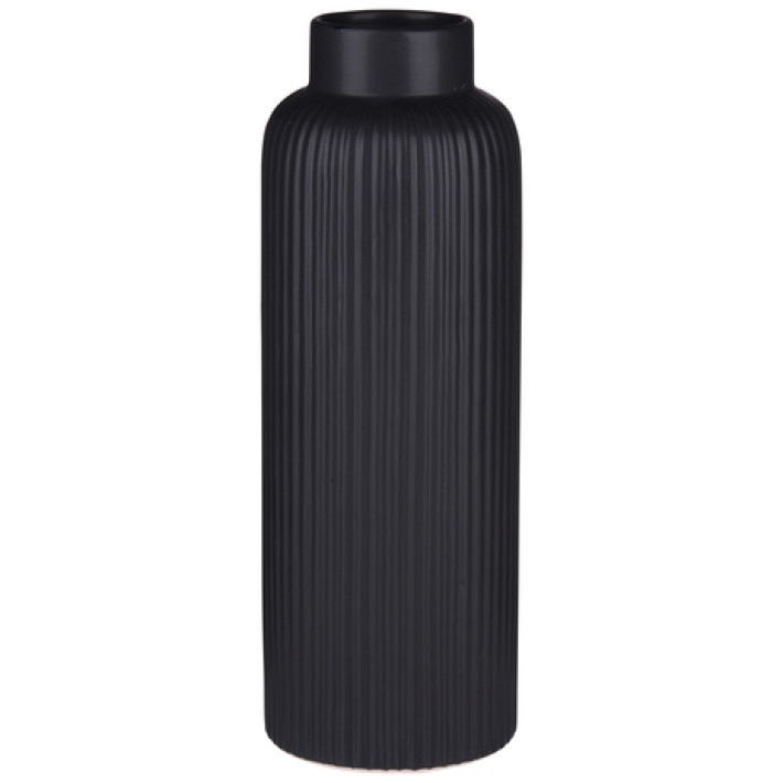 ARTI CASA Vaza crna 10x28,5 cm ARTI CASA Vaza crna 10x28,5 cm