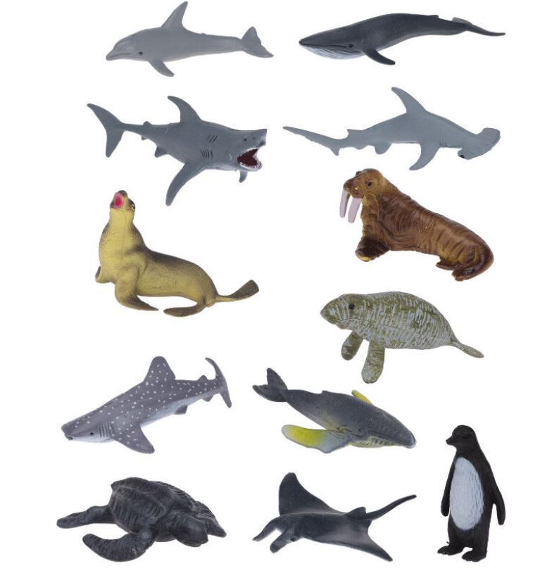 IGRAČKA SET MORSKI ŽIVOTINJA 6/1 S30002040  IGRAČKA SET MORSKI ŽIVOTINJA 6/1 S30002040