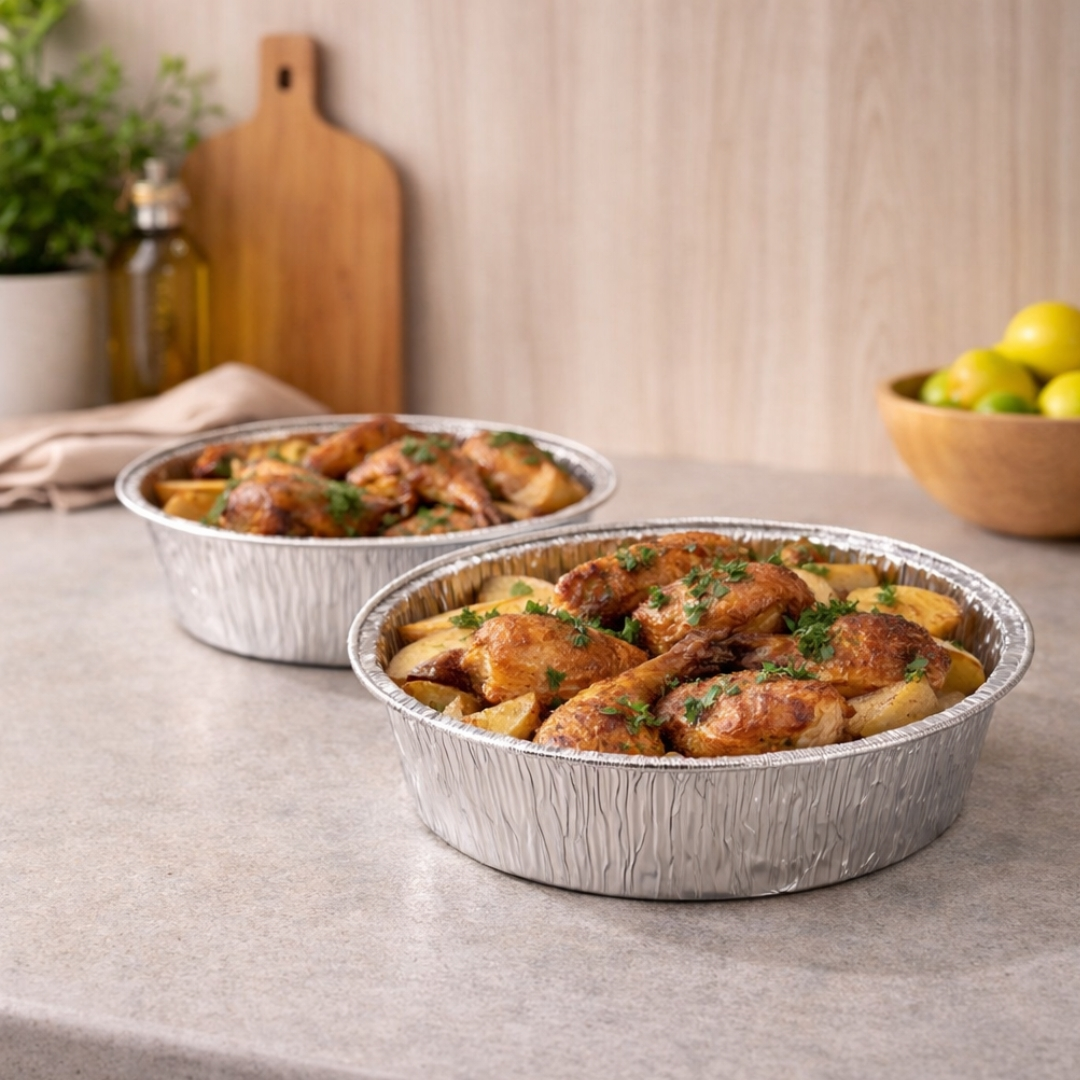  Aluminijska posuda okrugla 21,5 cm 3/1 DP4418