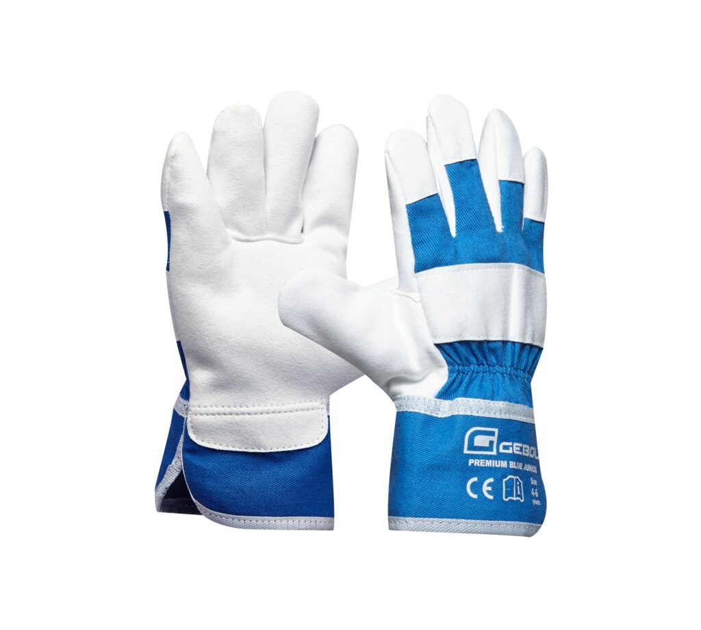 GEBOL DJEČIJE RUKAVICE JUNIOR 4-6 PREMIUM PLAVE GEBOL DJEČIJE RUKAVICE JUNIOR 4-6 PREMIUM PLAVE