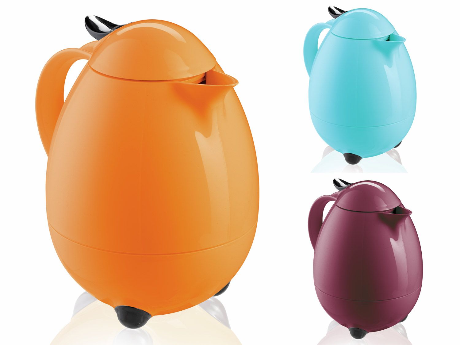 LEIFHEIT Termos boca 1l orange/red/blue 
