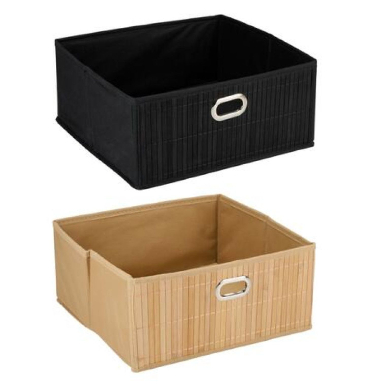  Box bamboo za odlaganje 31x31x15 cm