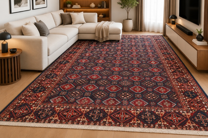 SAFYUN Tepih Afgan AF319 Navy 200x290