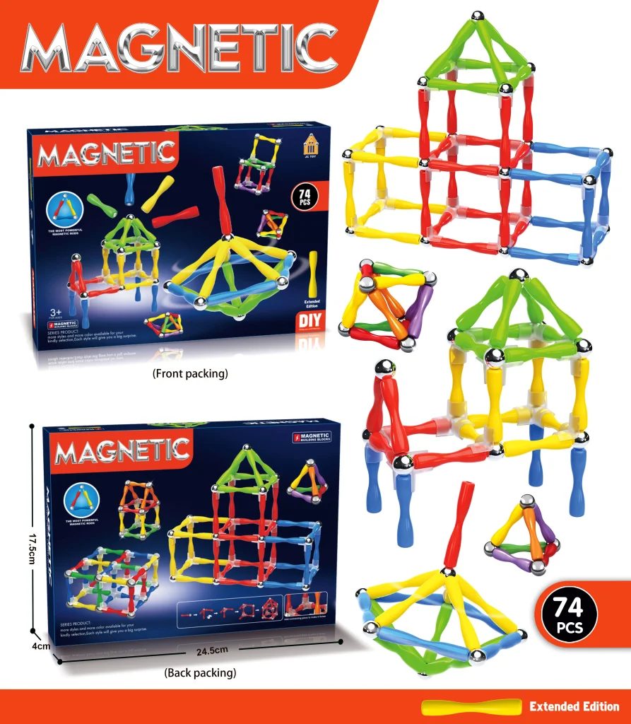 3D slagalica sa magnetnom šipkom MKS432403   3D slagalica sa magnetnom šipkom MKS432403