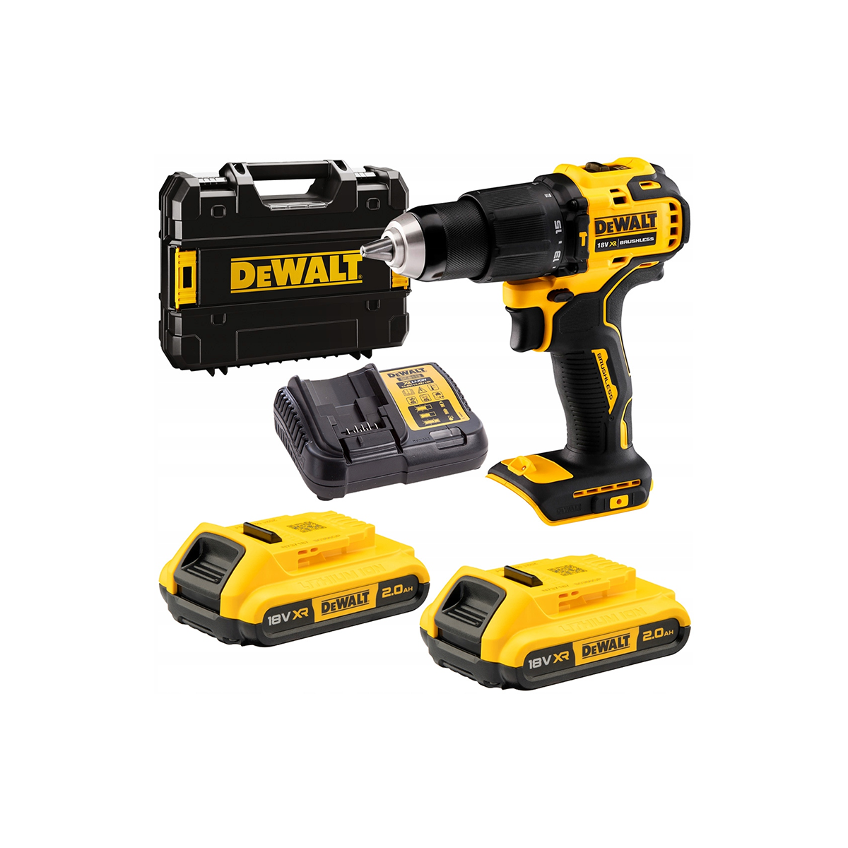 DCD709D2T AKU XR UDARNA BUŠILICA/ODVIJAČ DEWALT 18V 2X2AH  DCD709D2T AKU XR UDARNA BUŠILICA/ODVIJAČ DEWALT 18V 2X2AH