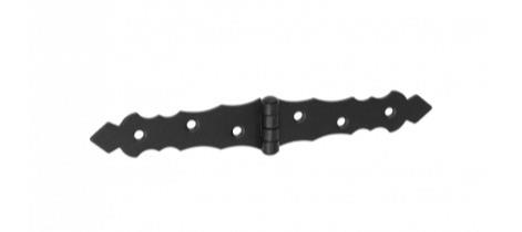 DEKORATIVNA ŠARKA ZA KAPIJU C 75X35X130X2,0 CRNA 7945012